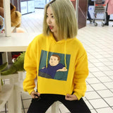 Soft Thick Yellow Japanese Sweatshirt