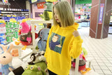 Soft Thick Yellow Japanese Sweatshirt