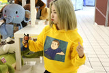 Soft Thick Yellow Japanese Sweatshirt