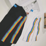 Rainbow Shoulder Tee