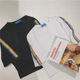 Rainbow Shoulder Tee