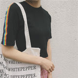 Rainbow Shoulder Tee