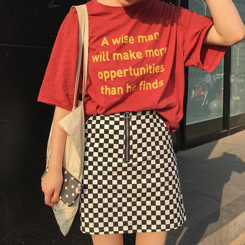 Chess Board Ring Skirt