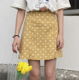 Polka Dot Basic Skirt