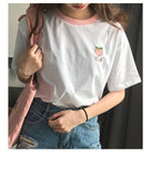 Japanese Fruits Kawaii Two Tone Color Tee