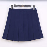 Pastel Color Pleated Skirt