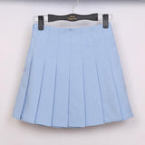 Pastel Color Pleated Skirt