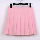 Pastel Color Pleated Skirt