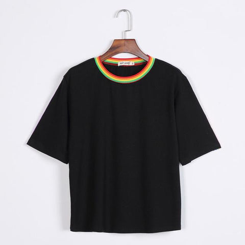 Rainbow Ribbon Top