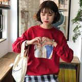 Retro Painting Soft Sweatshirt