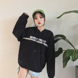 Never Trust Statement Hoodie