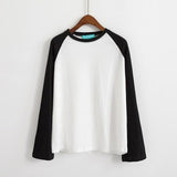 Two Tone Basic Longsleeve Tee