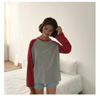 Two Tone Basic Longsleeve Tee