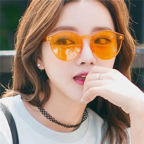 Tinted Transparent Glasses