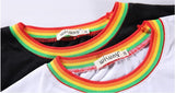 Rainbow Ribbon Top